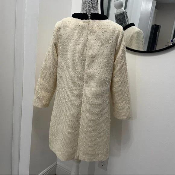 Tuckernuck Cream Sheath Dress with Peter Pan Collar - Picture 10 of 16